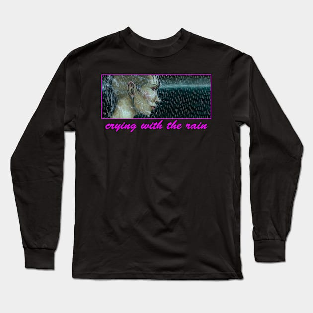 Crying with the rain Long Sleeve T-Shirt by StefanoArtibani